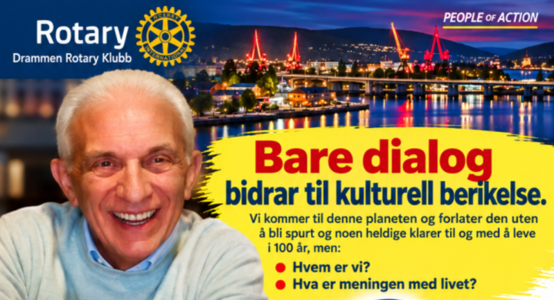 Klubbmøte Tirsdag 27. Oktober 2026: Giuseppe Tamburro og Bjørn Michelsen